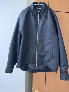 ブラック ナイロンジャケット