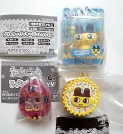 たまごっち　まめっち　シャカシャカチャーム、ブリスターパッケージ他