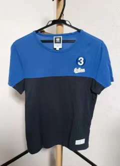 G-STAR RAW（ジースターロウ） 半袖Tシャツ 青/黒 XS