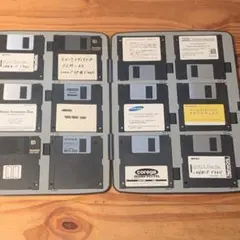 3.5インチFD１２枚＋収納ケース PALCASI-2