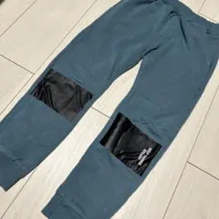 裏起毛 パンツ ブルーグリーン 130サイズ