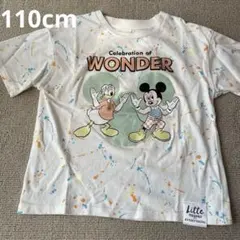 Littc リトシー ミッキー ドナルド Tシャツ 110cm