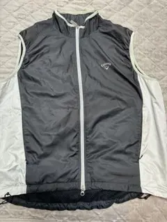 Callaway メンズ ゴルフ ベスト LL 黒/白