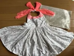 MARL MARL 花柄エプロン ドレスアップ用