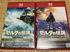 Switch2 ゼルダの伝説 ブレワイ ティアキン セット ソフト - メルカリ