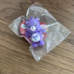 Care Bears ケアベア ラバーマスコット キーホルダー 非売品 パープル