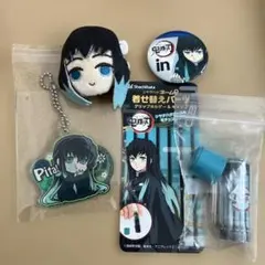 鬼滅の刃　時透無一郎　ぴた! でふぉめ　アクリルキーホルダー　缶バッジ