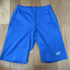 YONEX バドミントンハーフパンツ 青 size S