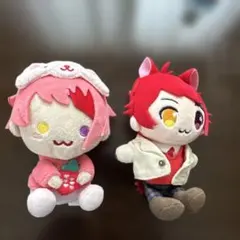 莉犬 ぬいぐるみキーホルダー あにまるおすわりぬいぐるみ
