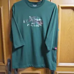 ザノースフェイス クルーネックシャツ グリーン