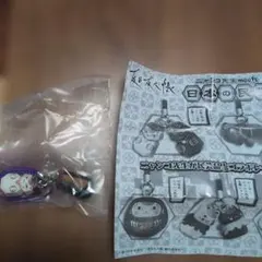 にゃんこ先生meets日本の民芸 木彫り風人形 にゃんこ先生&黒にゃんこ