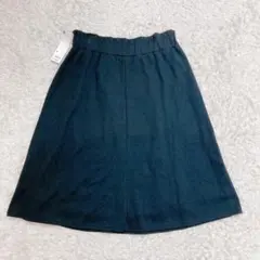 〈 GU ジーユー 〉新品 タグ付き Mサイズ スカート ブラック シンプル