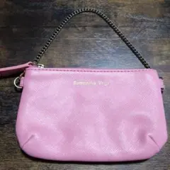Samantha Vega ピンクポーチ