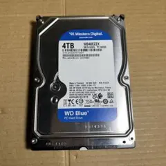 【しおかわ】WesternDigital4TB HDD WD40EZAX ウエスタンデジタル WD Blue 4TB HDD 3.5インチ