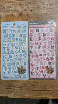 じ*ぃ様 正規品 ボンボンドロップシール サンリオ 文字 キティちゃん ポチャッ