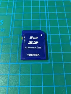 sdカード2gb 青 TOSHIBA