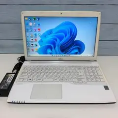 Corei7✨️Win11 SSD480G オフィス付き白ノートパソコン 富士通 富士通ノートパソコンCore i7爆速SSDメモリ8GB Win11 オフィス付