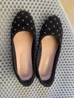 SHEIN パール フラットソールシューズ