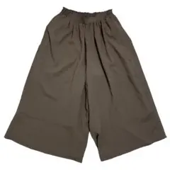 新品未使用　サマンサモスモス　ワイドパンツ　フリーサイズ　ブラウン