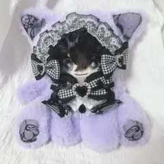 11-12cm 】再販 ねこ耳 ぬい服 おすわりぬい服 ハンドメイド - メルカリ
