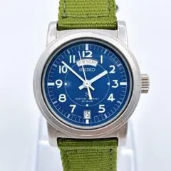SEIKO スポーツ 自動巻き カーキ ミリタリーSNZG09J1 極美品 - メルカリ