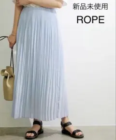 未使用♦ROPE Iラインマーメイドプリーツスカートのサムネイル