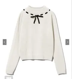 ボトルネック ニット