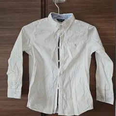 【洗濯後に発送】COMME CA ISM 長袖シャツ 130 ホワイト