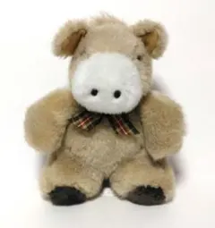昭和レトロ オリエンタルトーイ ロバ ろば 馬 ウマ ぬいぐるみ - メルカリ