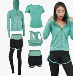 レディース♥️スポーツウェア　5点セット　ヨガ