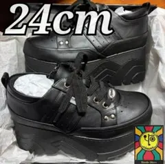 スライ SLY MULTI PIECE TECH 厚底 テックスニーカー M - メルカリ