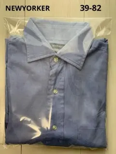 NEWYORKER メンズ ビジネス　カッターシャツ 39-82のサムネイル
