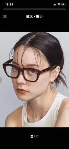 chiiiibag 金子眼鏡　beauty&youth べっこう眼鏡