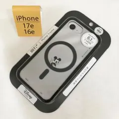 ミッキーマウスiPhone17e16eクリアケース マグセフ対応8997のサムネイル