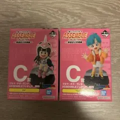 ドラゴンボール　一番くじ　C賞　チチ　ブルマ　フィギュア２体セット