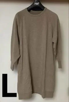 ユニクロ　ウルトラストレッチワンピース（長袖）Lサイズ