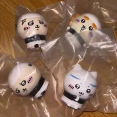 ちいかわラーメン豚 ミニソフビ フィギュア ラッコ ハチワレ シーサー