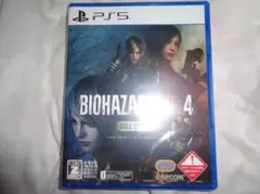 蒼*。様 【新品未開封】BIOHAZARD RE:4 GOLDEDITION