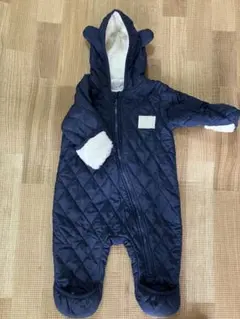 くまみみ　ジャンプスーツ　カバーオール　冬用　サイズ80 ベビーザらス