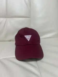 GUESS キャップ　帽子　レッド