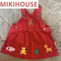 MIKIHOUSE ミキハウス　ベビー　女の子　ワンピース　レトロ
