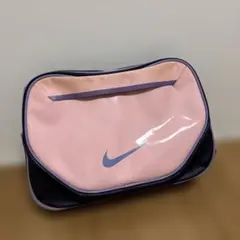 Nike エナメル　ショルダーバッグ ピンク　パープル　希少カラー　平成女児