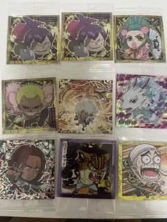 ワンピース ホログラムステッカー 9枚セット