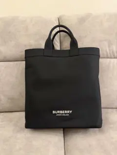 BURBERRY ブラック トートバッグ