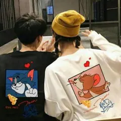 秋のカップル服2021新型トムとジェリー長袖ガーディアン男女韓版5