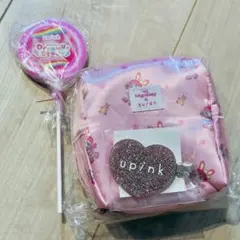 upink × mezzo piano POPUPノベルティ3点セット