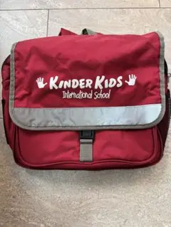 【Kinder Kids】スクールバッグ バックパック　赤1