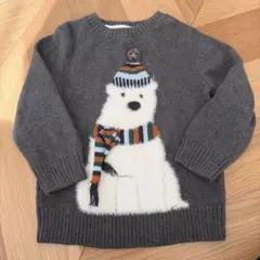 H&M クマデザイン セーター 98/104cm
