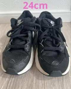 24cm Nike ブラック エアマックススニーカー