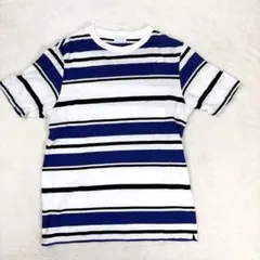 Cruciani クルチアーニ ボーダーTシャツ リネン混 46 メンズ - メルカリ